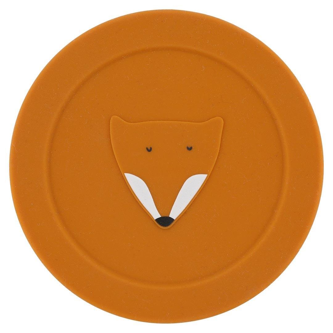 Silicone Snack Container with Lid - Mr. Fox