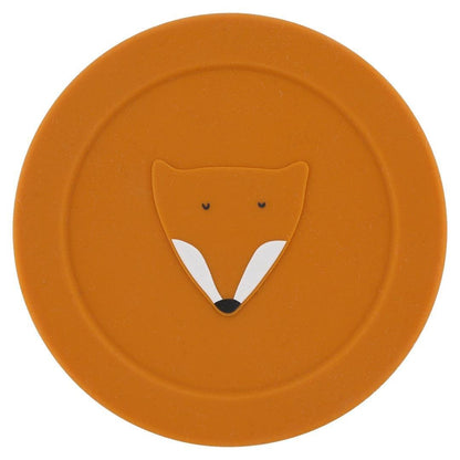Silicone Snack Container with Lid - Mr. Fox