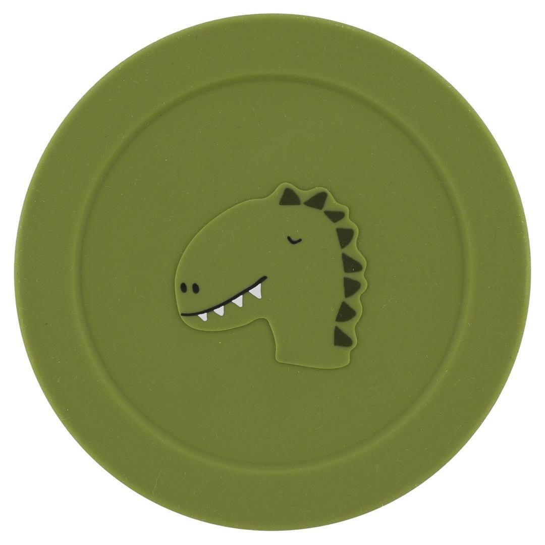 Silicone Snack Container with Lid - Mr. Dino