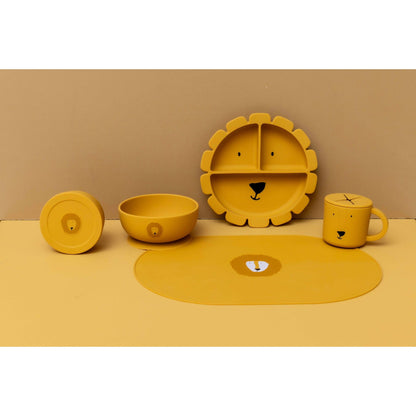 Silicone Snack Container with Lid - Mr. Lion