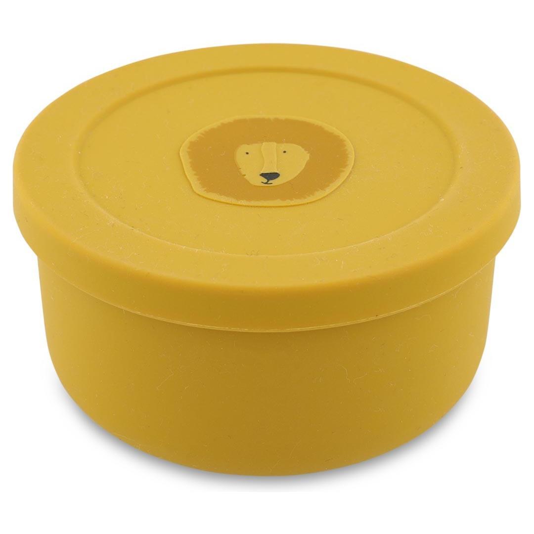 Silicone Snack Container with Lid - Mr. Lion