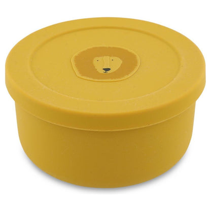 Silicone Snack Container with Lid - Mr. Lion