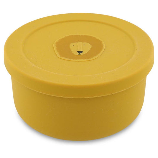 Silicone Snack Container with Lid - Mr. Lion