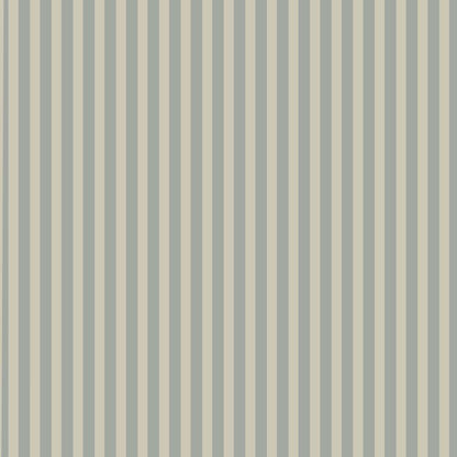 Simple Vintage Stripes Wallpaper - Beige And Blue