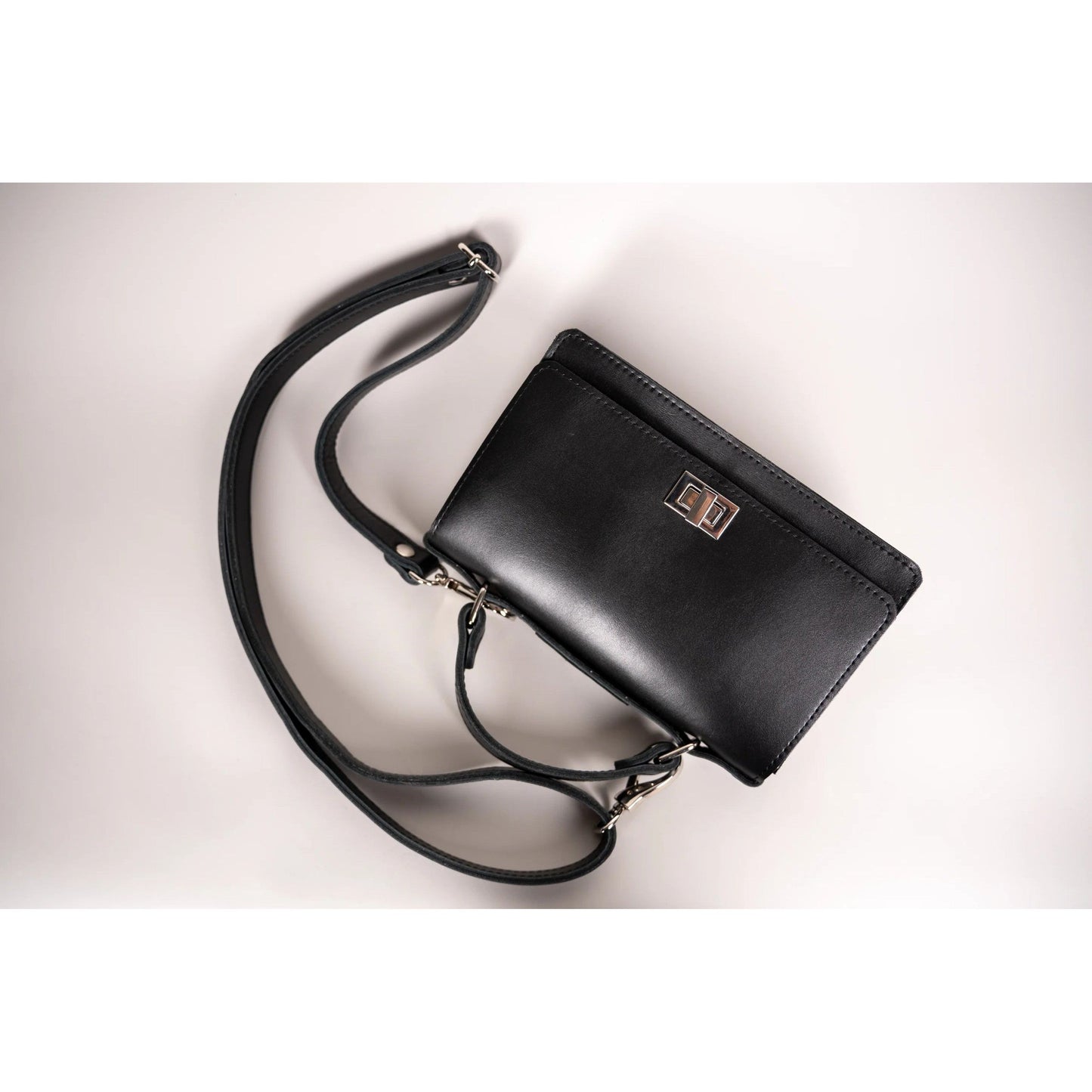  Small Briefcase Handbag - Black