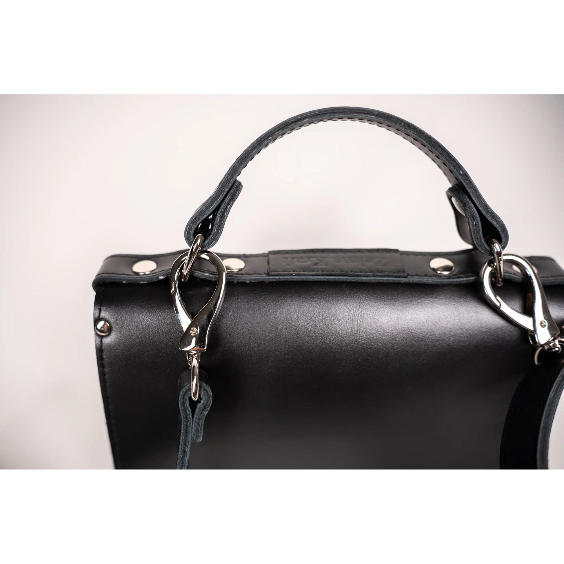  Small Briefcase Handbag - Black