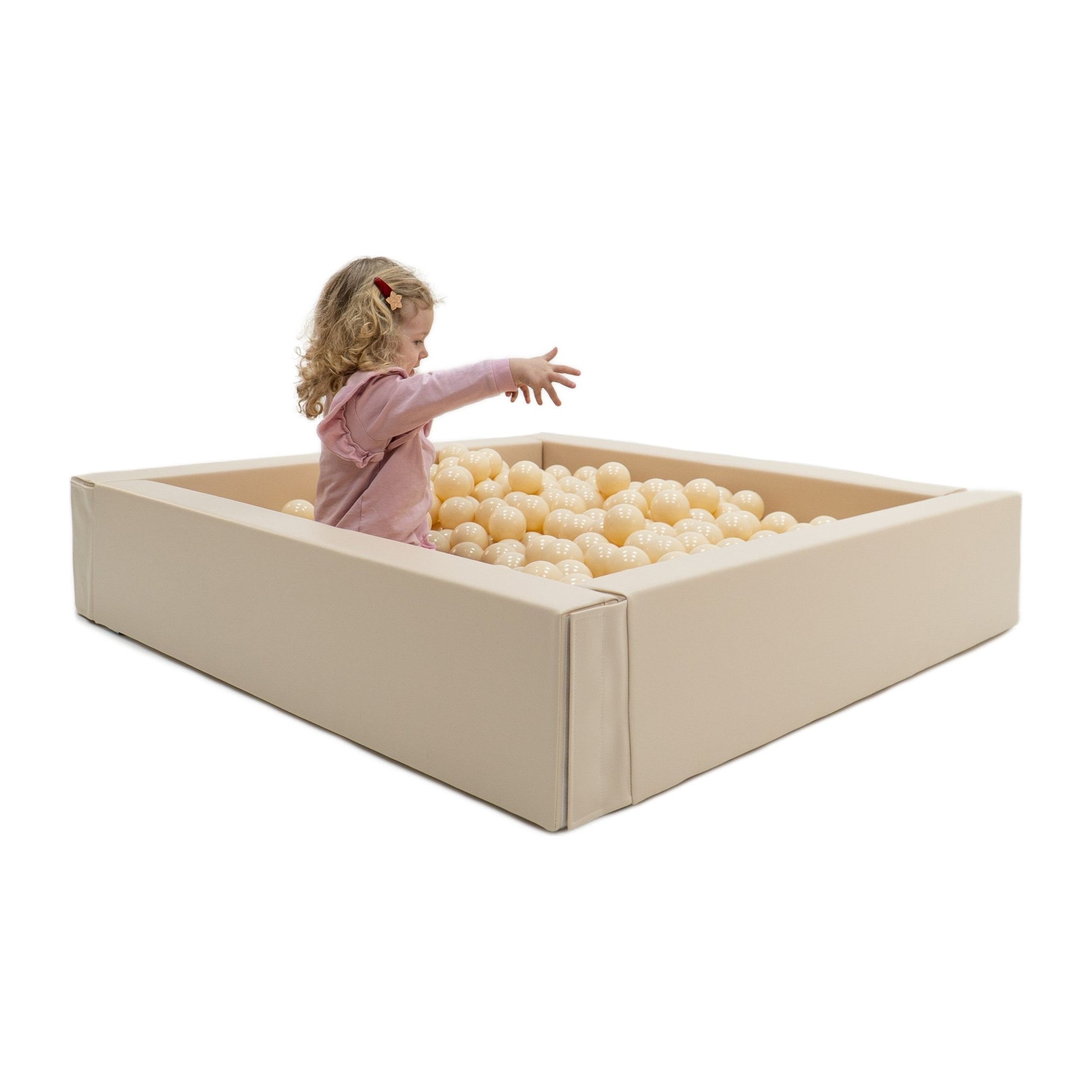 Soft Play Ball Pit - Beige