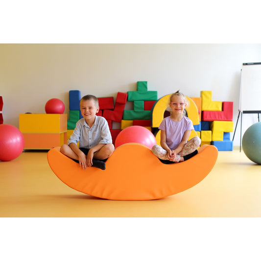 Soft Play Double Rocker Buddy - Orange