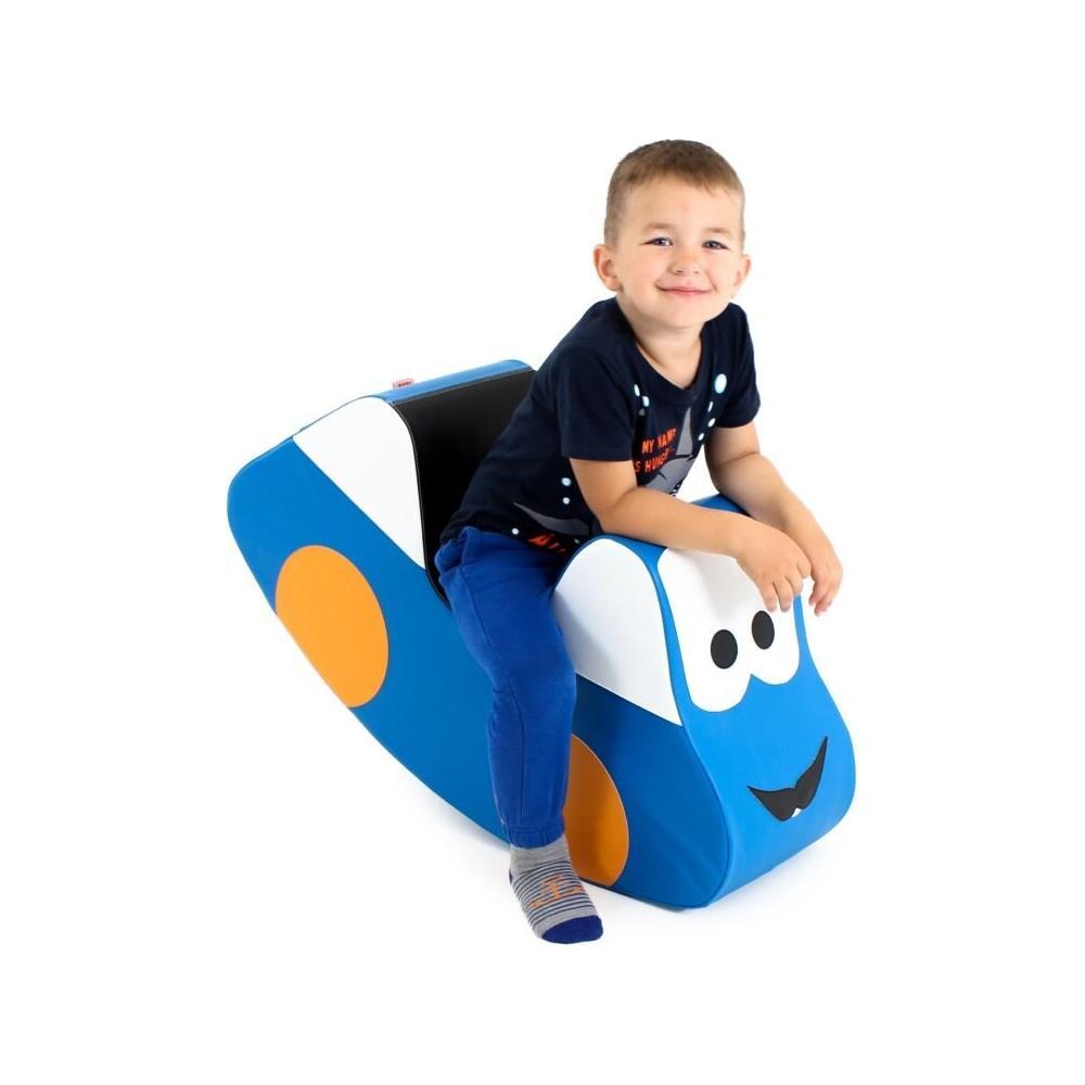 Soft Play Ride On Toy - Blue Car