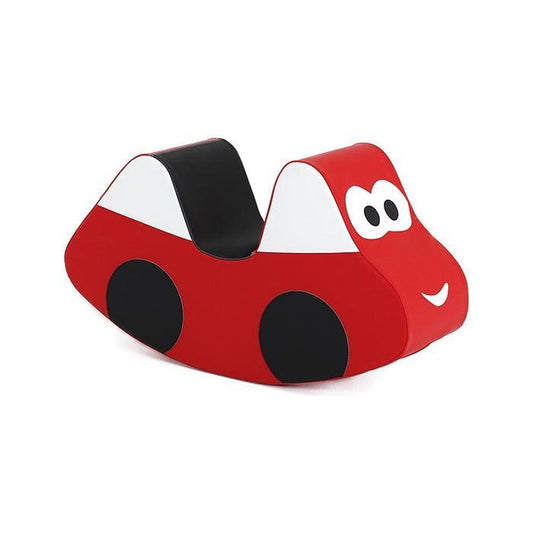 Soft Play Ride On Toy - Red Car