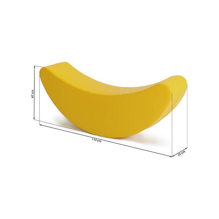 Soft Play Rocking Toy - Yellow Banana