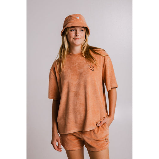 Coral Snake Terry T-shirt - Brown