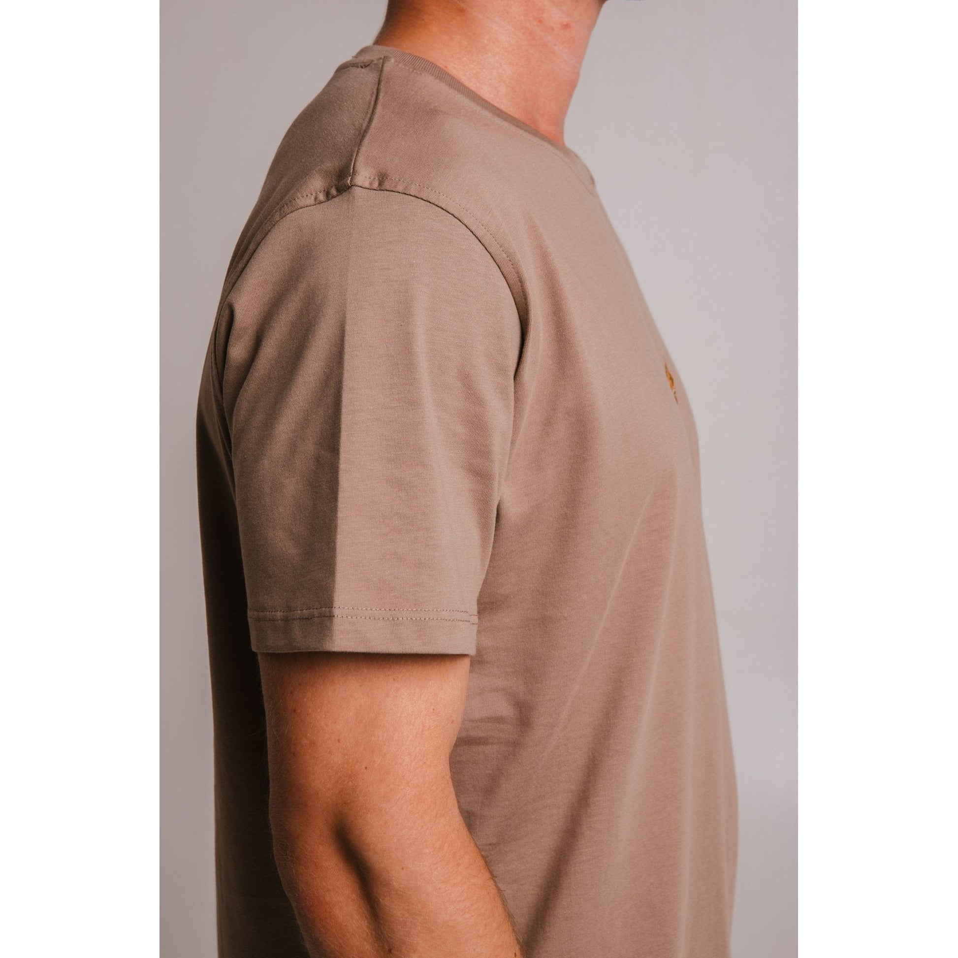 Lion T-shirt - Milky Brown