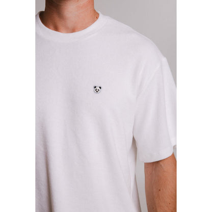 Panda Terry T-shirt - White