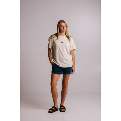 Squirrel T-shirt - Parchment