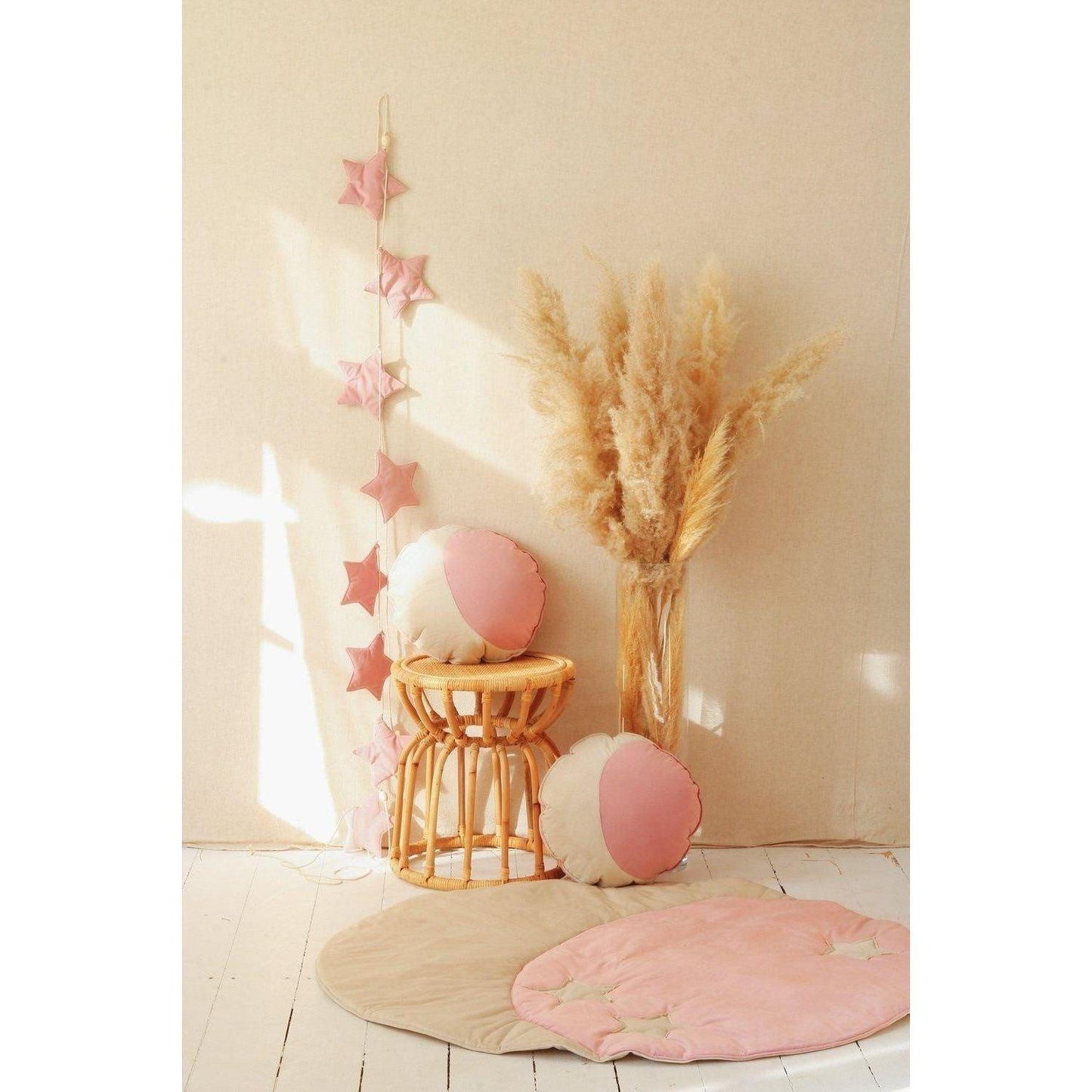 Star Garland - Soft Pink Dust