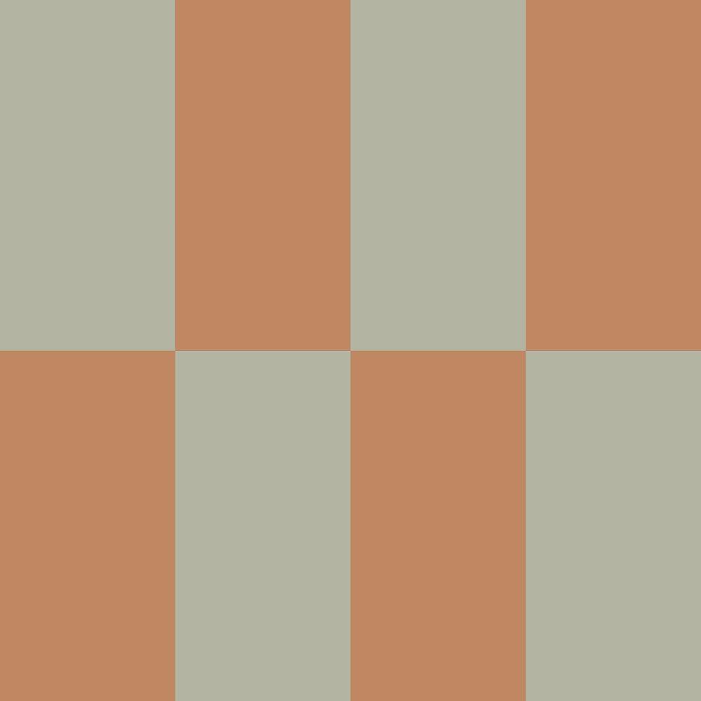 Stripes Green Brown Upside Down Wallpaper
