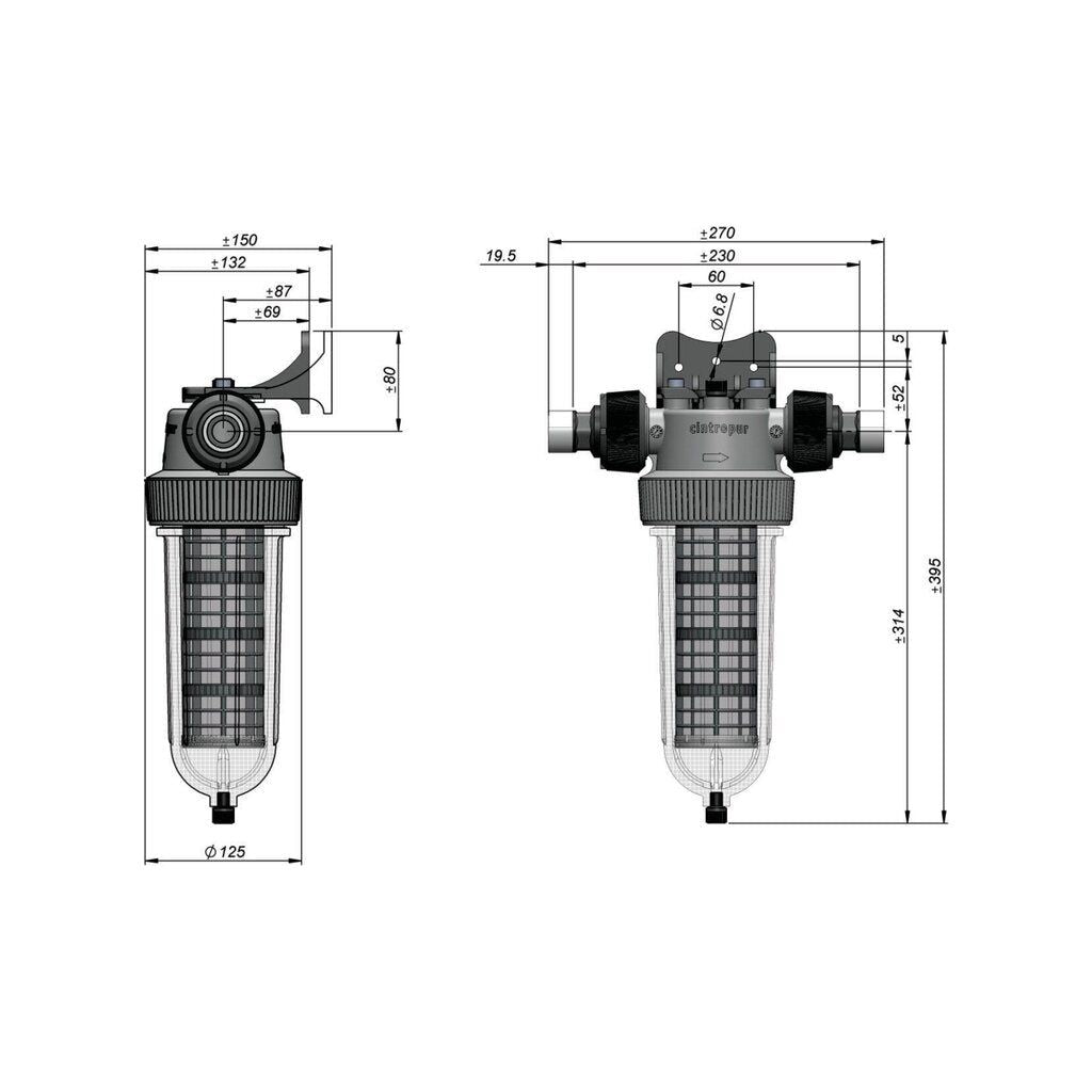 PATRUUNASUODATIN WATMAN CINTROPUR NW25 1" 16BAR