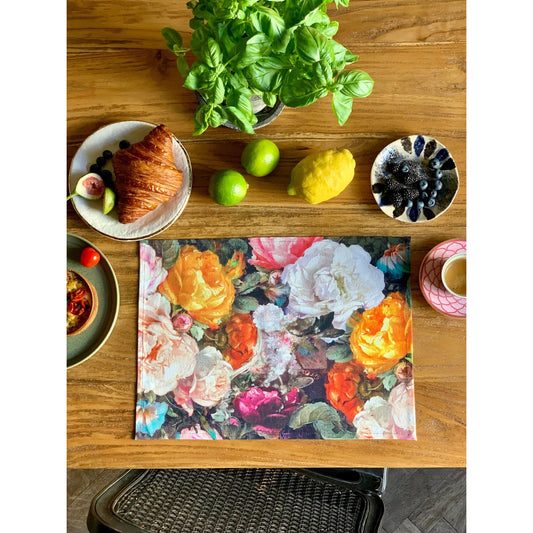 Table Placemat - Francine Black