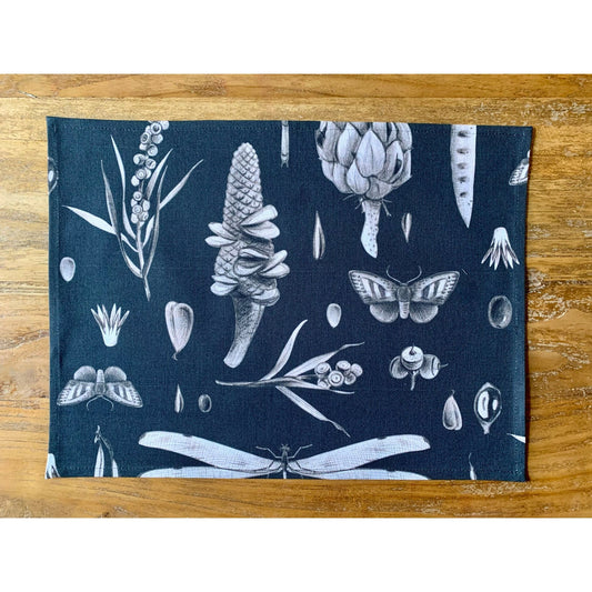 Table Placemat - Seeds Carbon