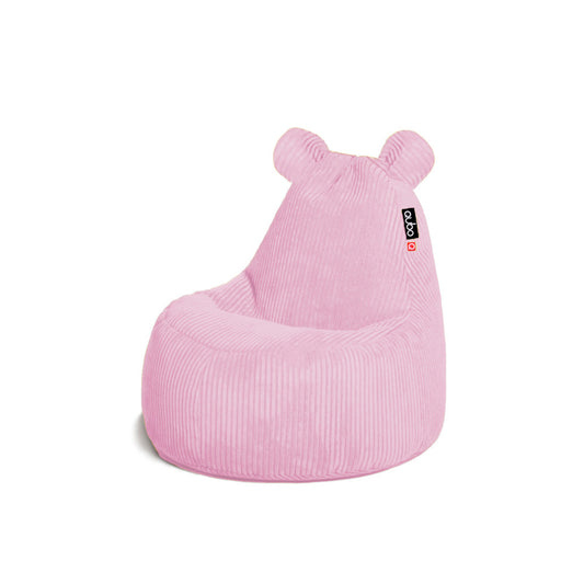 Säkkituoli Qubo™ Teddy Bubblegum FEEL FIT - Kotikauppa