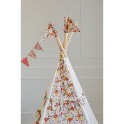 Teepee Tent - Green Garden