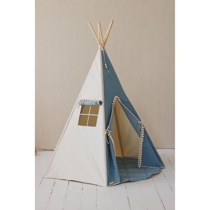 Teepee Tent - Jeans With Pompoms