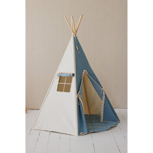 Teepee Tent - Jeans With Pompoms