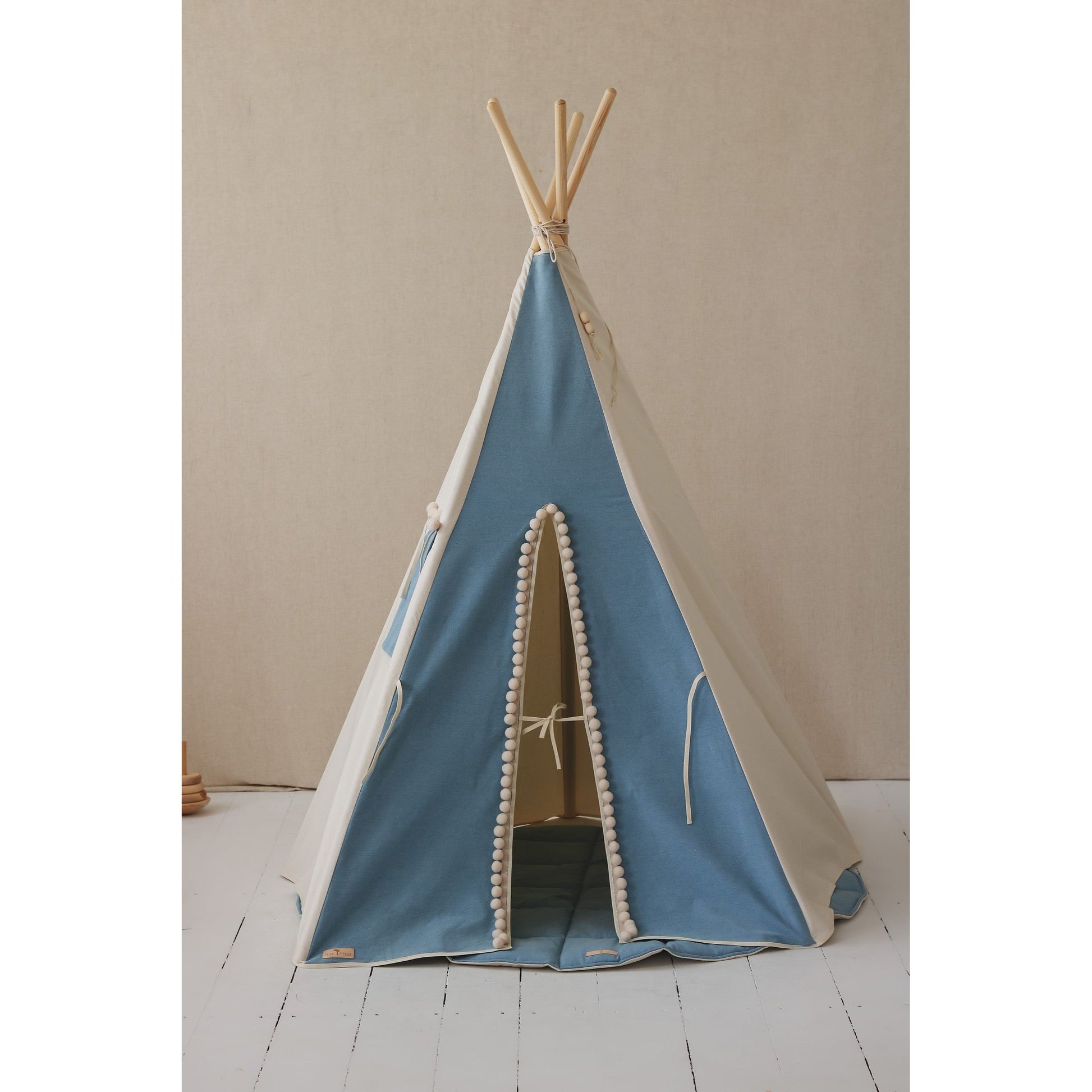 Teepee Tent - Jeans With Pompoms