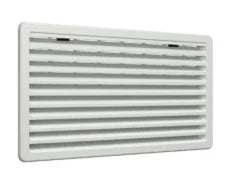 Thetford jääkaapin ritilä RAL 7035, 523 x 281 mm, vaaleanharmaa