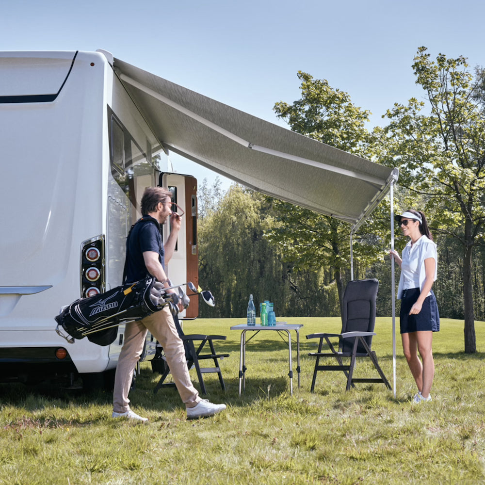 Thule moottoroitu markiisi Omnistor 9200 6,00 x 3,00 m, sapphire/hopea