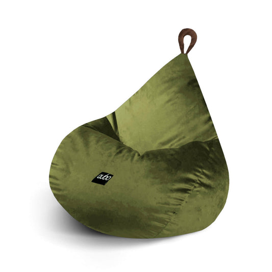 Säkkituoli Qubo™ Tiny Drop Olivine FRESH FIT - Kotikauppa