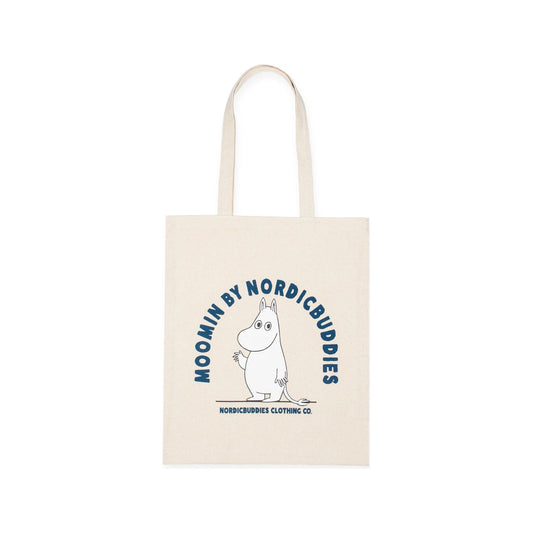 Moomintroll's Greeting Tote Bag - Beige