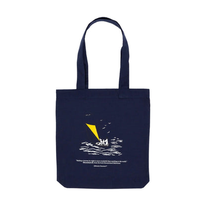 Moominpappa at Sea Tote Bag - Navy Blue