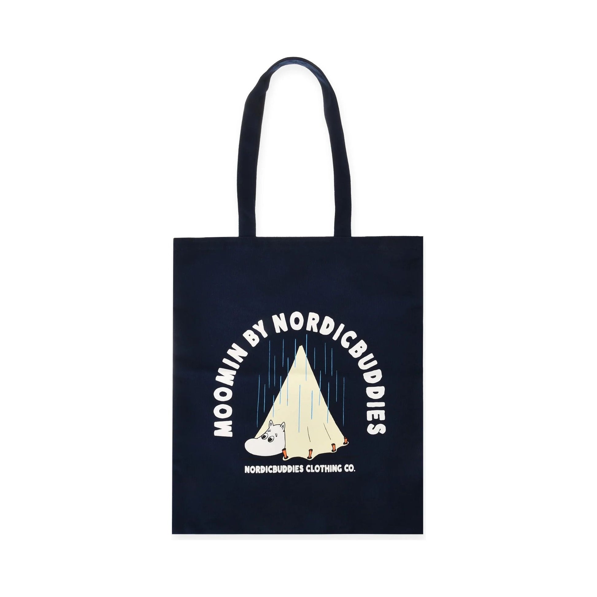 Moomintroll Camping Tote Bag - Navy Blue