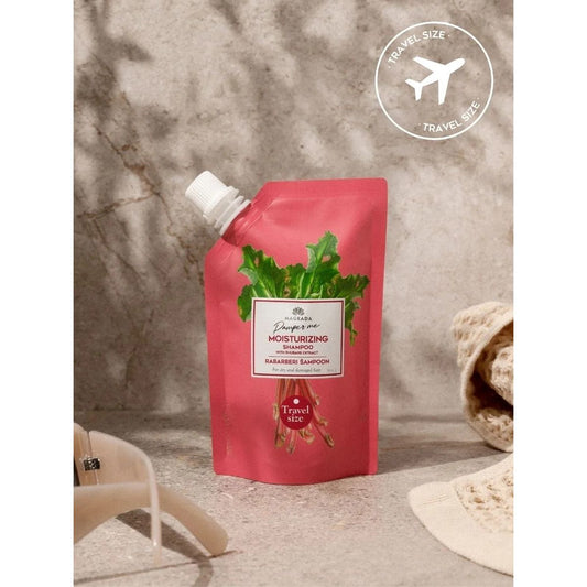 TRAVEL SIZE Rhubarb Shampoo With Aloe Extract - 100 ml