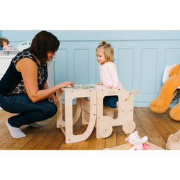 Trolley Kitchen Helper / Learning Table