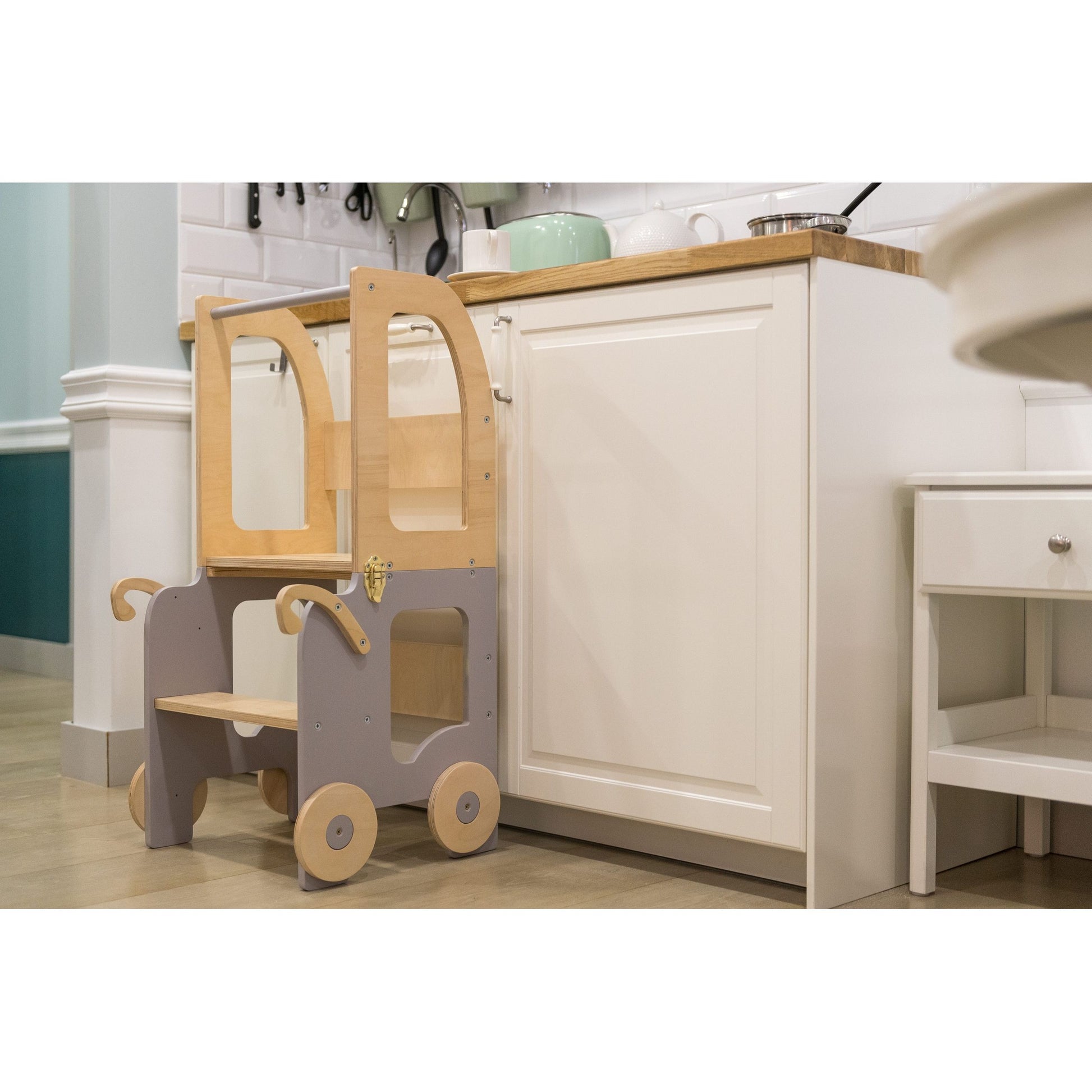 Trolley Kitchen Helper / Learning Table