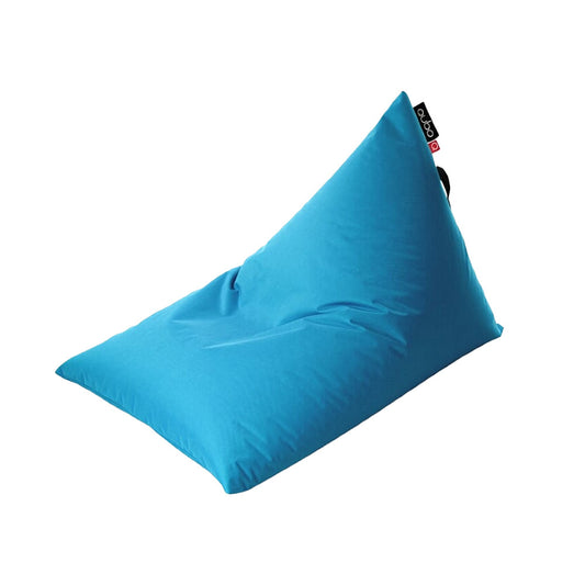 Säkkituoli Qubo™ Tryangle Wave Blue POP FIT - Kotikauppa