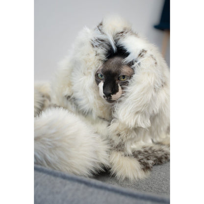 Tösse Blanket - Brown & White