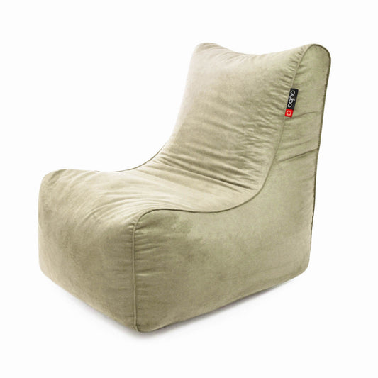 Säkkituoli Qubo™ Noa Vanille VELVET FIT - Kotikauppa