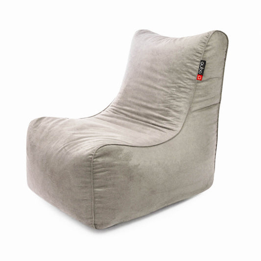 Säkkituoli Qubo™ Noa Powder VELVET FIT - Kotikauppa