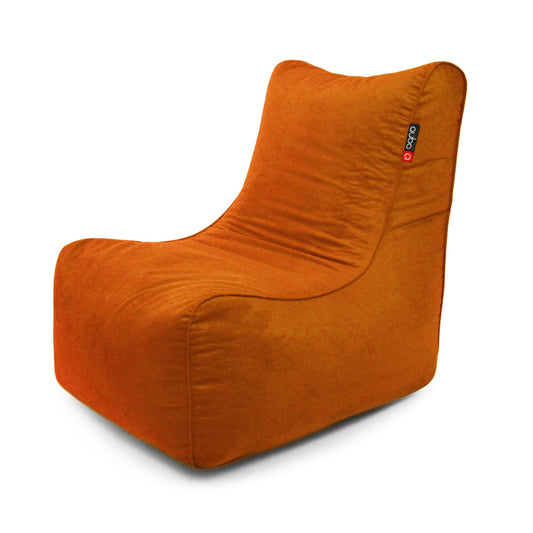 Säkkituoli Qubo™ Noa Mango VELVET FIT - Kotikauppa