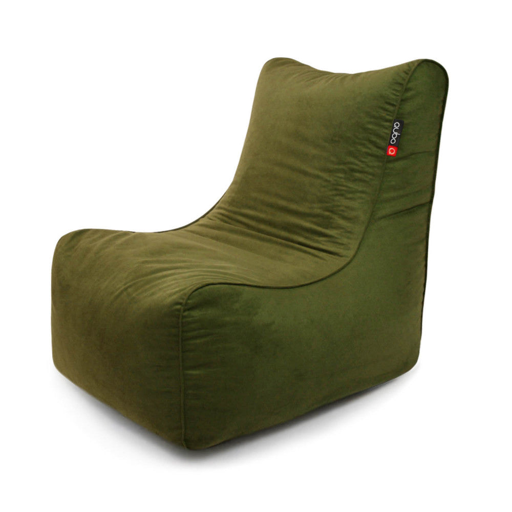 Säkkituoli Qubo™ Noa Moss VELVET FIT - Kotikauppa