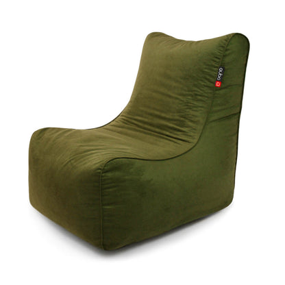 Säkkituoli Qubo™ Noa Moss VELVET FIT - Kotikauppa