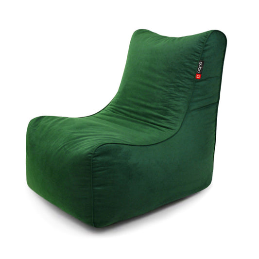 Säkkituoli Qubo™ Noa Avocado VELVET FIT - Kotikauppa