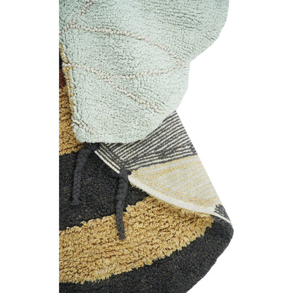 Washable Rug Bee, 115 x 150 cm