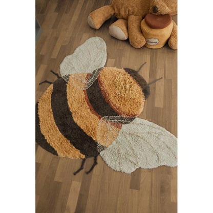 Washable Rug Bee, 115 x 150 cm