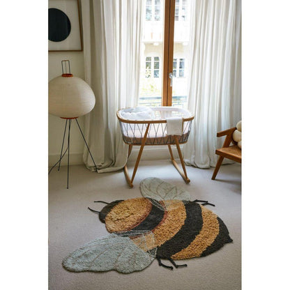 Washable Rug Bee, 115 x 150 cm