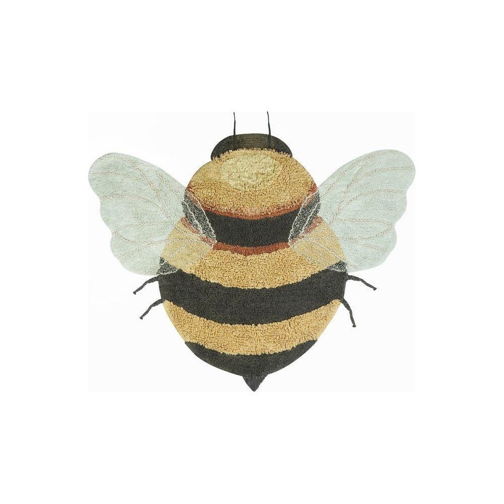 Washable Rug Bee, 115 x 150 cm